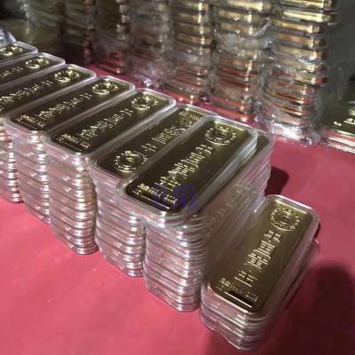 匠心定制24K金银条摆件 点亮家居，汇聚财气